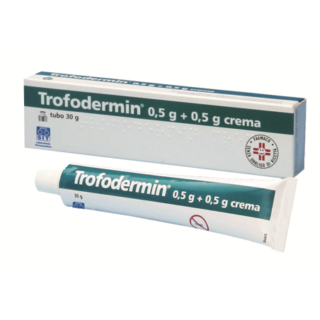 Trofodermin Crema Dermatologica 30 G 0,5 G + 0,5 G
