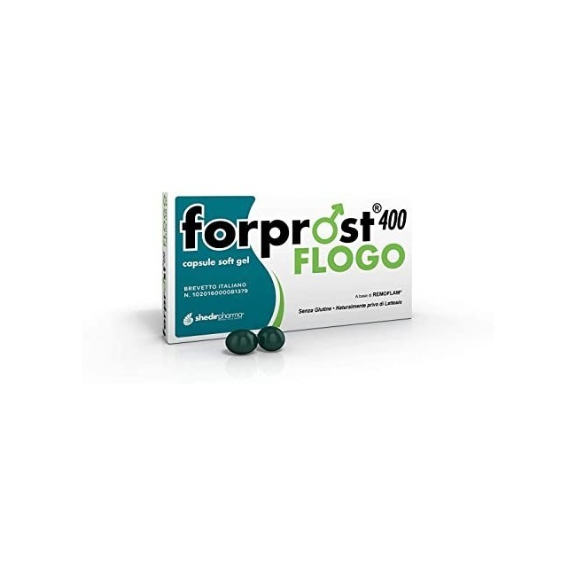 Forprost 400 Flogo Integratore Alimentare 15 Capsule Molli Forprost 400 Flogo Integratore Alimentare 15 Capsule Molli