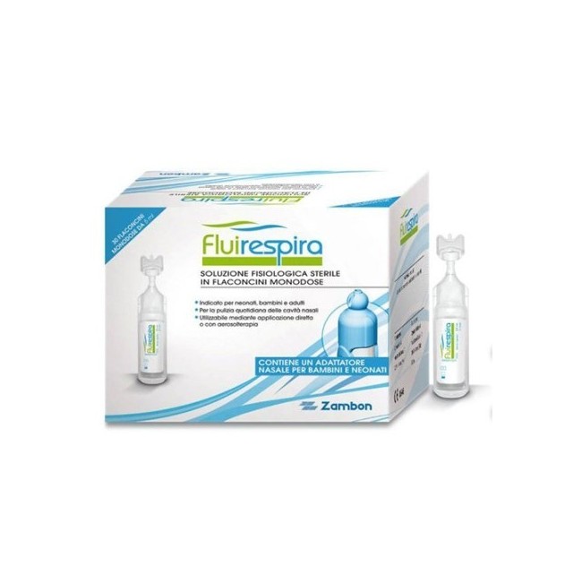 Fluirespira Soluzione Fisiologica Sterile 30 Flaconcini Monodose Da 5ml