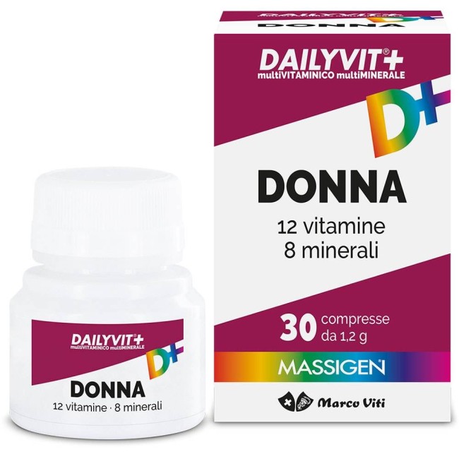 Dailyvit+ Donna Multivitaminico E Multiminerale 30 Compresse Rivestite Dailyvit+ Donna Multivitaminico E Multiminerale 30 Compresse Rivestite