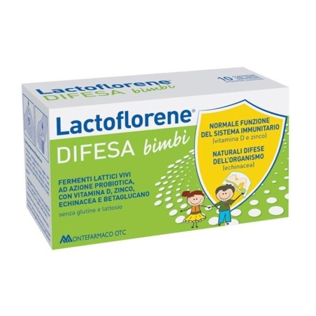 Lactoflorene Difesa Bambini 10 Flaconi 100 Ml