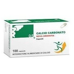Nova Calcio Carbonato 0,5 G 100 Capsule
