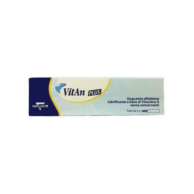 Unguento Oftalmico Lubrificante Vitan Plus 5 G