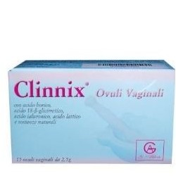 Clinnix 15 Ovuli Vaginali 2,5 G Clinnix 15 Ovuli Vaginali 2,5 G
