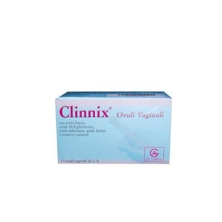 Clinnix 15 Ovuli Vaginali 2,5 G Clinnix 15 Ovuli Vaginali 2,5 G