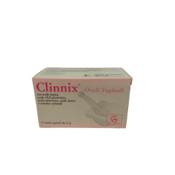 Clinnix 15 Ovuli Vaginali 2,5 G Clinnix 15 Ovuli Vaginali 2,5 G