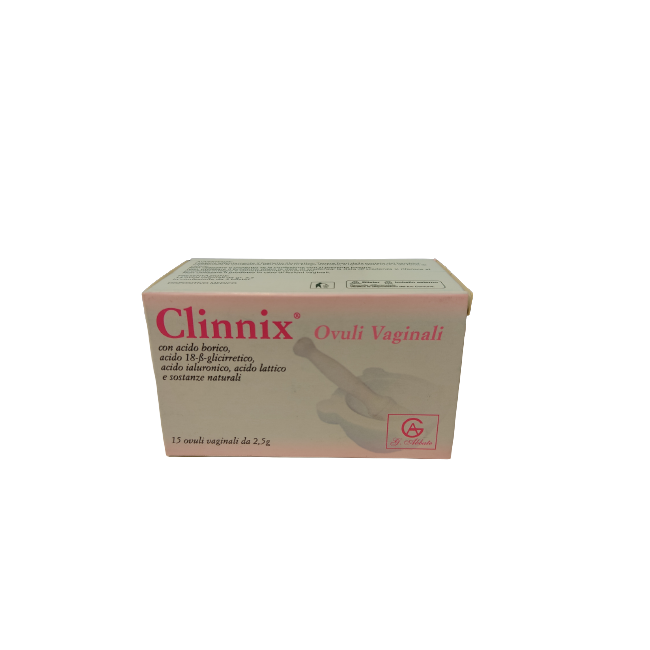 Clinnix 15 Ovuli Vaginali 2,5 G Clinnix 15 Ovuli Vaginali 2,5 G