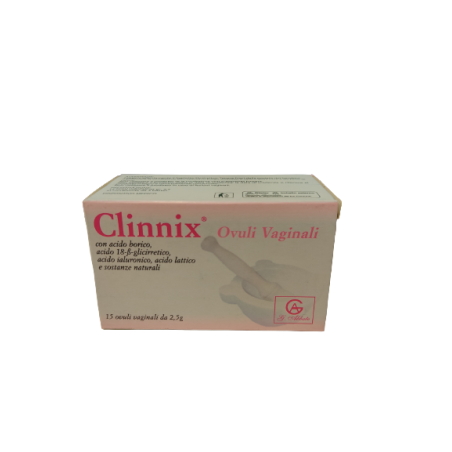 Clinnix 15 Ovuli Vaginali 2,5 G Clinnix 15 Ovuli Vaginali 2,5 G
