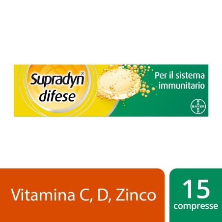 Supradyn Difese 15 Compresse Effervescenti Supradyn Difese 15 Compresse Effervescenti