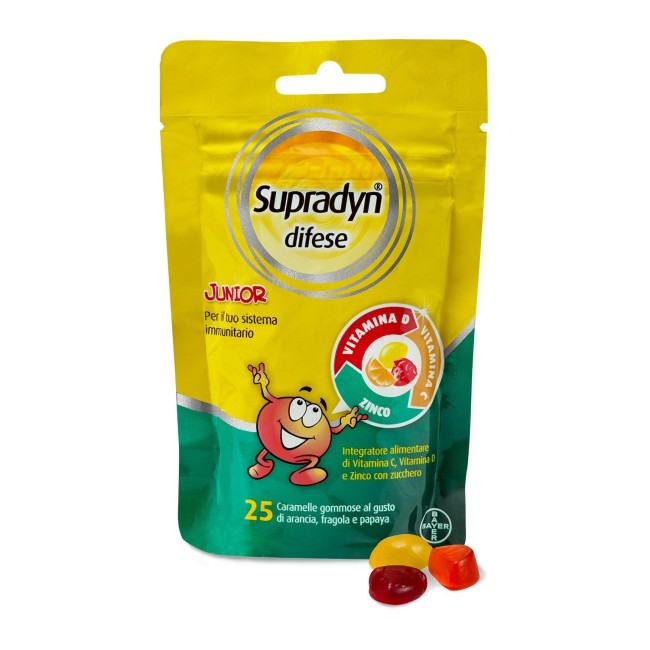 Supradyn Difese Junior 25 Caramelle