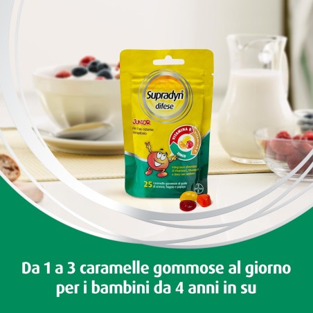 Supradyn Difese Junior 25 Caramelle Supradyn Difese Junior 25 Caramelle