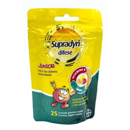 Supradyn Difese Junior 25 Caramelle Supradyn Difese Junior 25 Caramelle