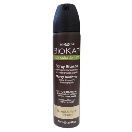 Bios Line Biokap Nutricolor Delicato Spray Ritocco Biondo Chiaro 75 Ml