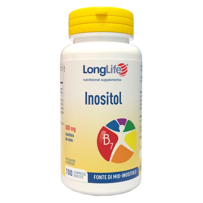 Longlife Inositol 100 Compresse Rivestite Longlife Inositol 100 Compresse Rivestite
