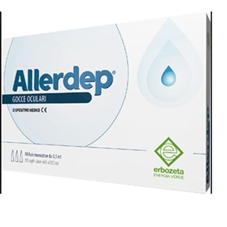 Allerdep Gocce Oculari 10 Fiale Monodose 0,5 Ml