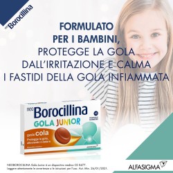Neoborocillina Gola Junior 15 Pastiglie Gusto Cola