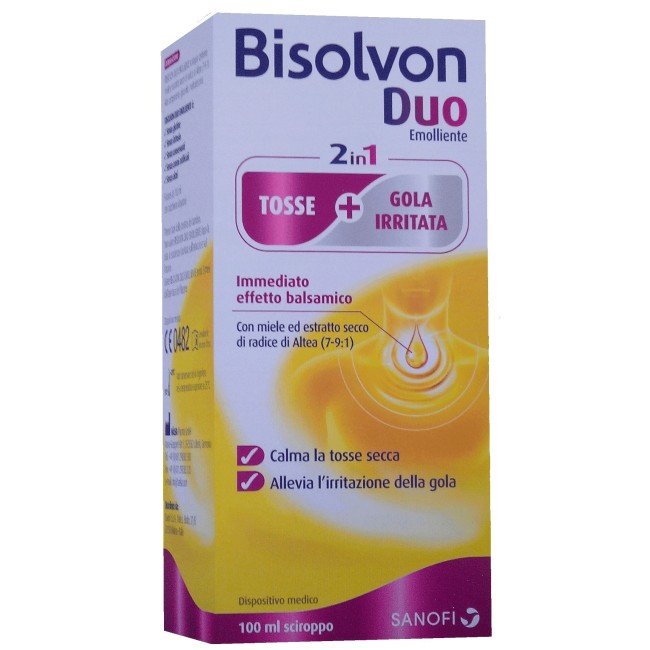 Bisolvon Duo Sciroppo Emolliente 100 Ml