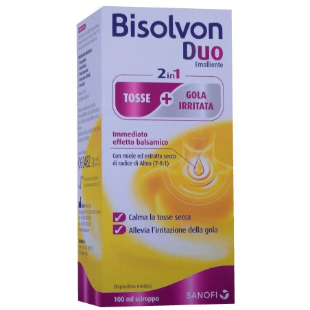 Bisolvon Duo Sciroppo Emolliente 100 Ml