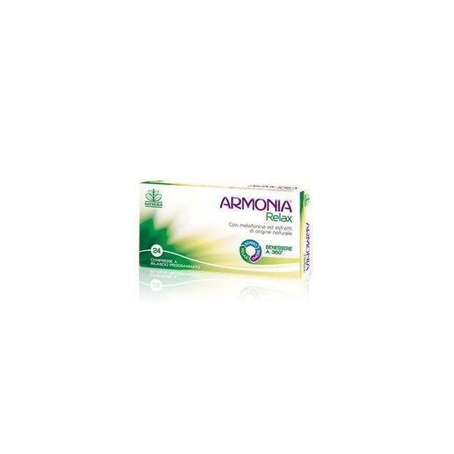 Armonia Relax 1 Mg A Base Di Melatonina 24 Compresse
