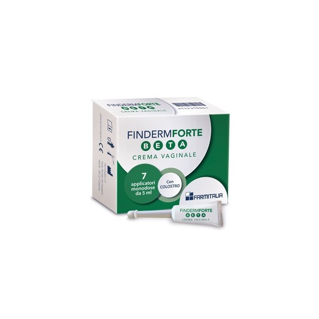 Finderm Forte Beta Crema Vaginale 7 Applicatori Monouso 5 G