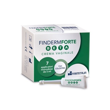 Finderm Forte Beta Crema Vaginale 7 Applicatori Monouso 5 G