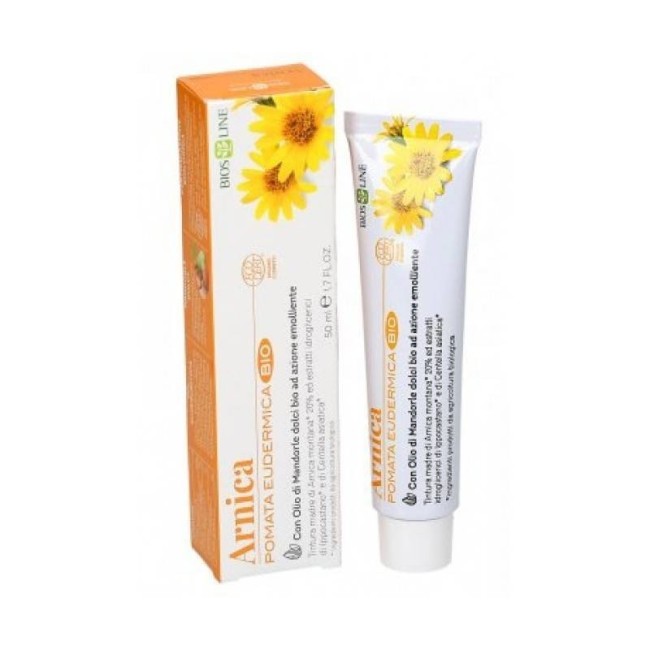 Biosline Arnica Pomata Eudermica Bio Cert Ecocert 50 Ml Biosline Arnica Pomata Eudermica Bio Cert Ecocert 50 Ml