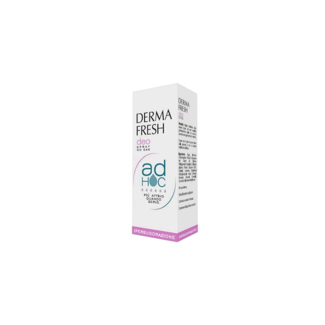 Dermafresh Deo Spray No Gas Ad Hoc Ipersudorazione Deodorante 100 Ml