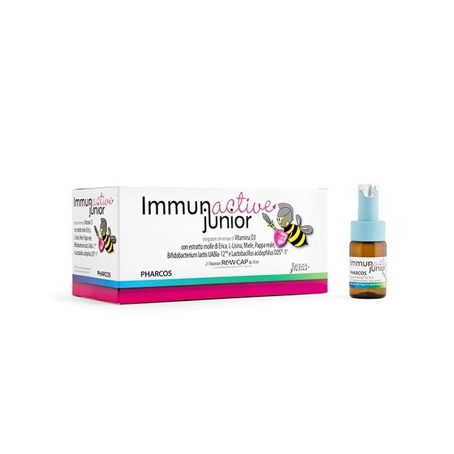 Immunactive Junior Pharcos 21 Fiale 10 Ml Immunactive Junior Pharcos 21 Fiale 10 Ml