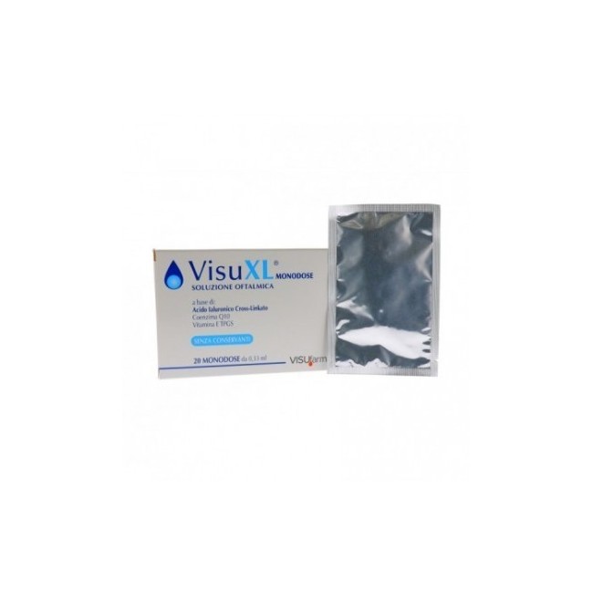 Soluzione Oftalmica Visuxl 20 Contenitori Monodose 0,33 Ml Soluzione Oftalmica Visuxl 20 Contenitori Monodose 0,33 Ml