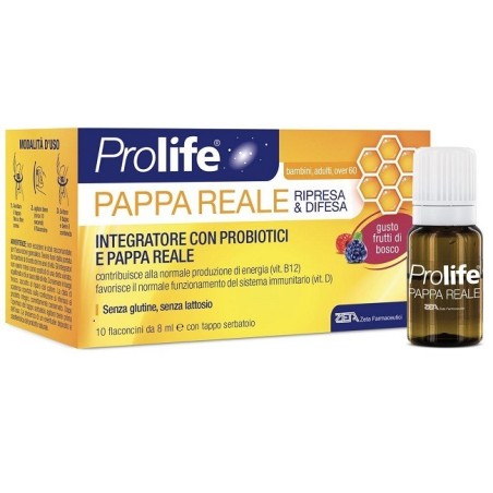 Prolife Pappa Reale 10 Flaconi Da 8 Ml