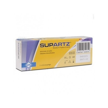 Siringa Preriempita Intra-articolare Supartz Acido Ialuronico 25 Mg 2,5 Ml 3 Pezzi