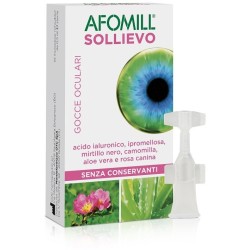 Afomill Sollievo Gocce Oculari Occhi 10 Fiale Da 0,5 Ml