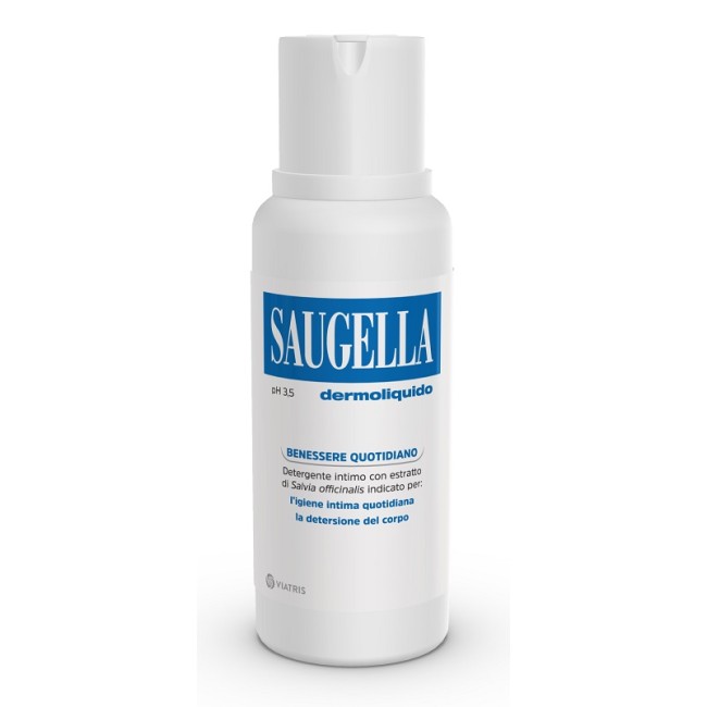 Saugella Dermoliquido Ph 3,5 Detergente Intimo Benessere Quotidiano 250 Ml Saugella Dermoliquido Ph 3,5 Detergente Intimo Benessere Quotidiano 250 Ml