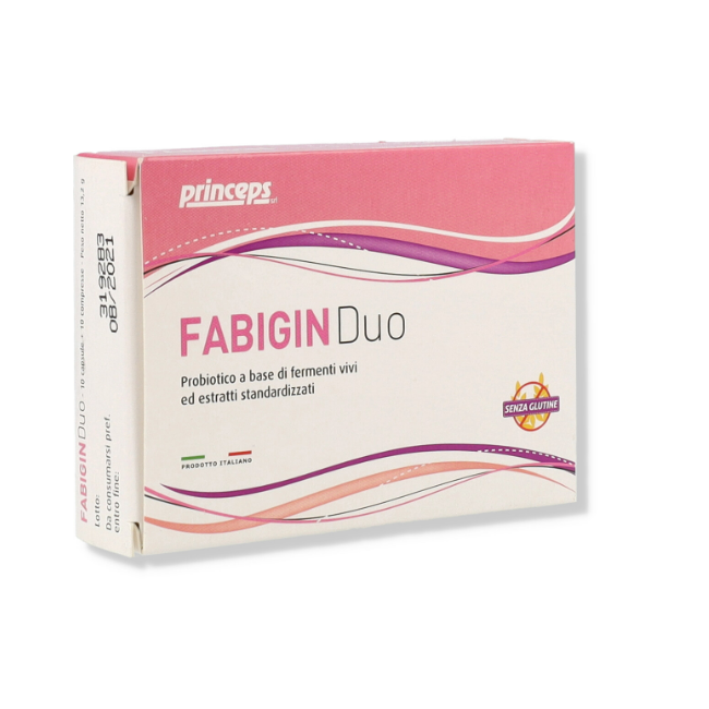 Fabigin Duo 10 Capsule 10 Compresse