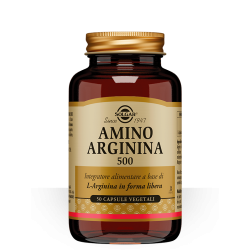 Amino Arginina 500 50 Capsule Vegetali