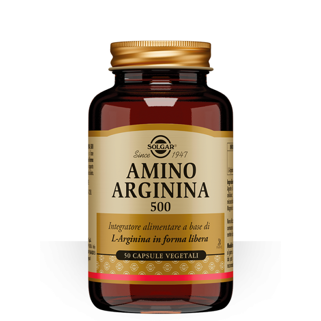 Amino Arginina 500 50 Capsule Vegetali
