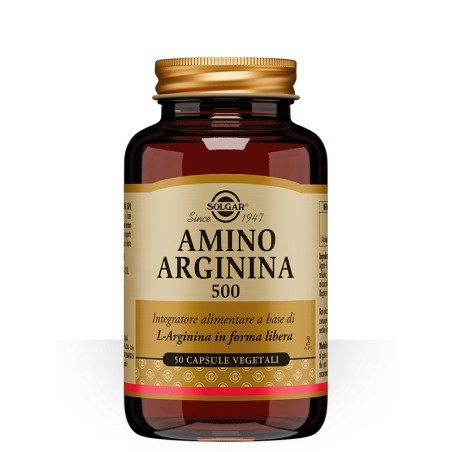 Amino Arginina 500 50 Capsule Vegetali