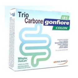 Triocarbone Gonfiore Ibs 10 Buste Duocam Da 2 G + 1,5 G