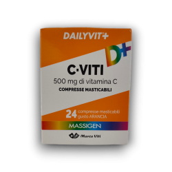 Massigen C Viti 500 Mg 24 Compresse Masticabili