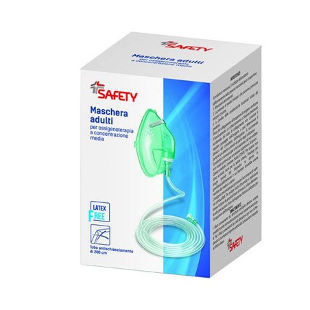 Maschera Per Ossigenoterapia Con Tubo 200cm
