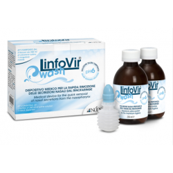 Soluzione Salina Isotonica Linfovir Isowash 8 Flaconi Da 60 Ml
