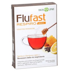 Apix Propoli Flufast Respiro Arancia 9 Buste Biosline