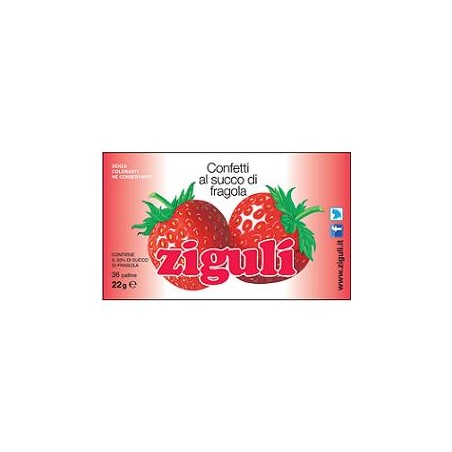 Ziguli Fragola 36 Palline 22 G