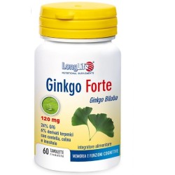 Longlife Ginkgo Forte 60 Tavolette Rivestite