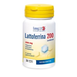 Longlife Lattoferrina200 30 Capsule Vegetali Da 550 Mg