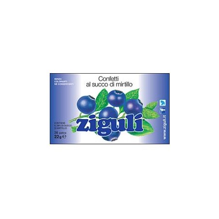 Ziguli Mirtillo 36 Palline 22 G