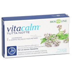 Vitacalm Tutta Notte Con Melatonina 60 Compresse