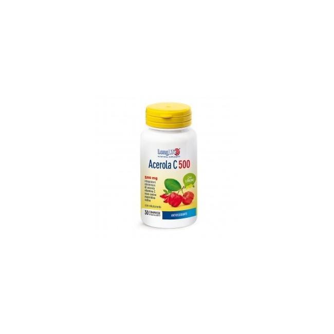 Longlife Acerola C500 Limone 30 Compresse