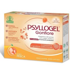 Psyllogel Gonfiore Pesca 10 Bustine