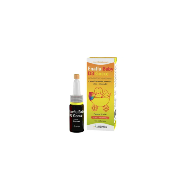 Enaflu Baby D3 Gocce 10 Ml